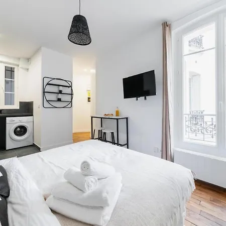 Apartment Service Au Coeur Du 19e - 2p Paris